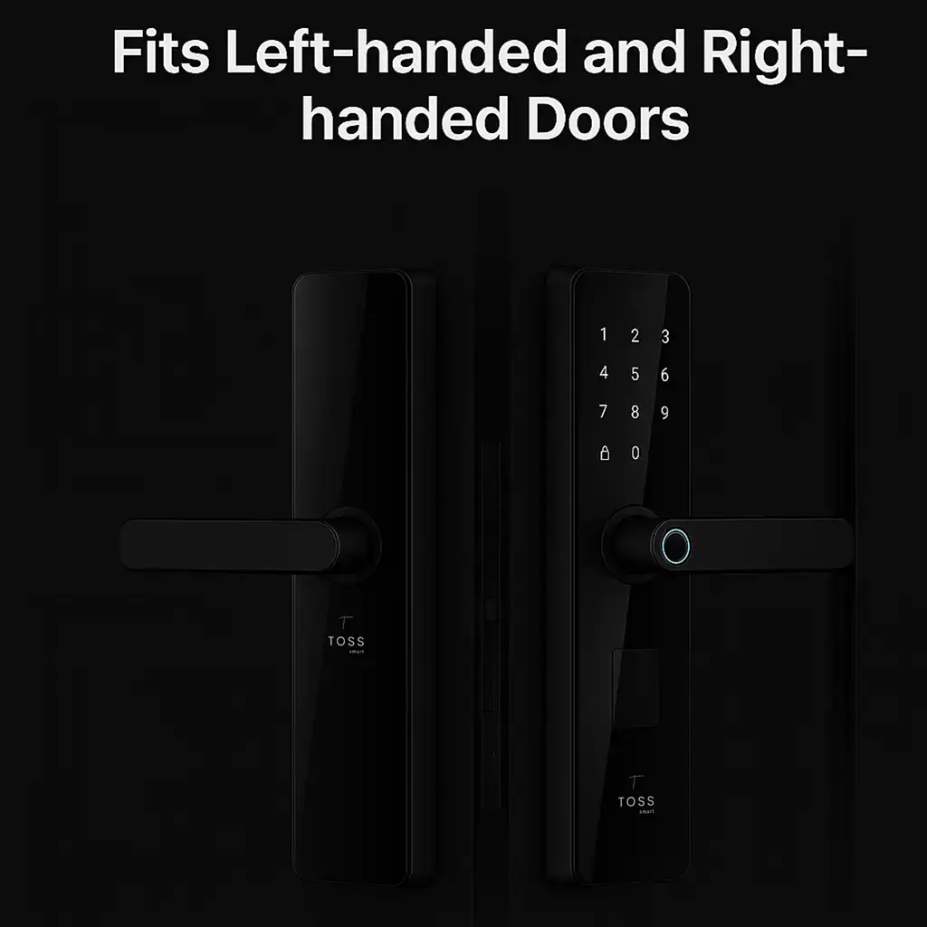 Fits left and right handed doors 2