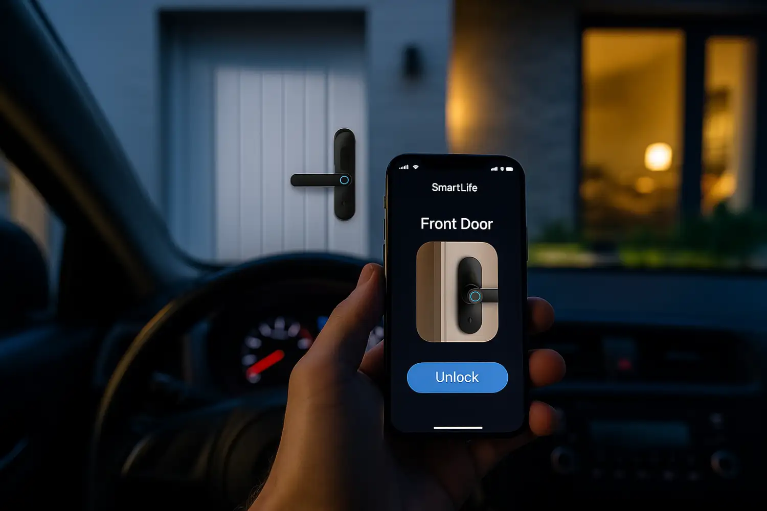 Smartlife smart door handle