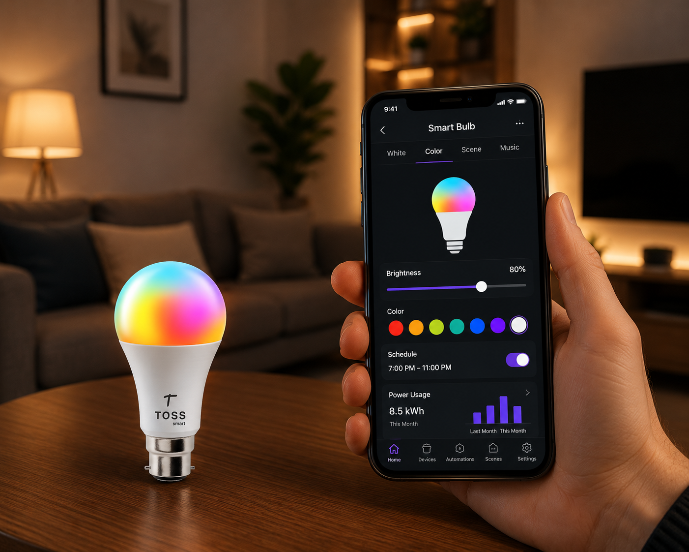 How Smart Bulbs Save Electricity and Reduce Bills