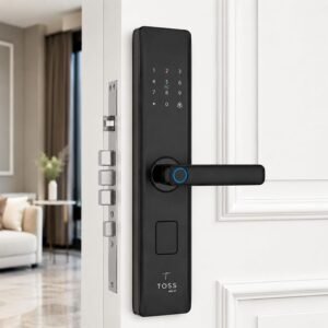 Toss Smart Digital Lock installed on a door